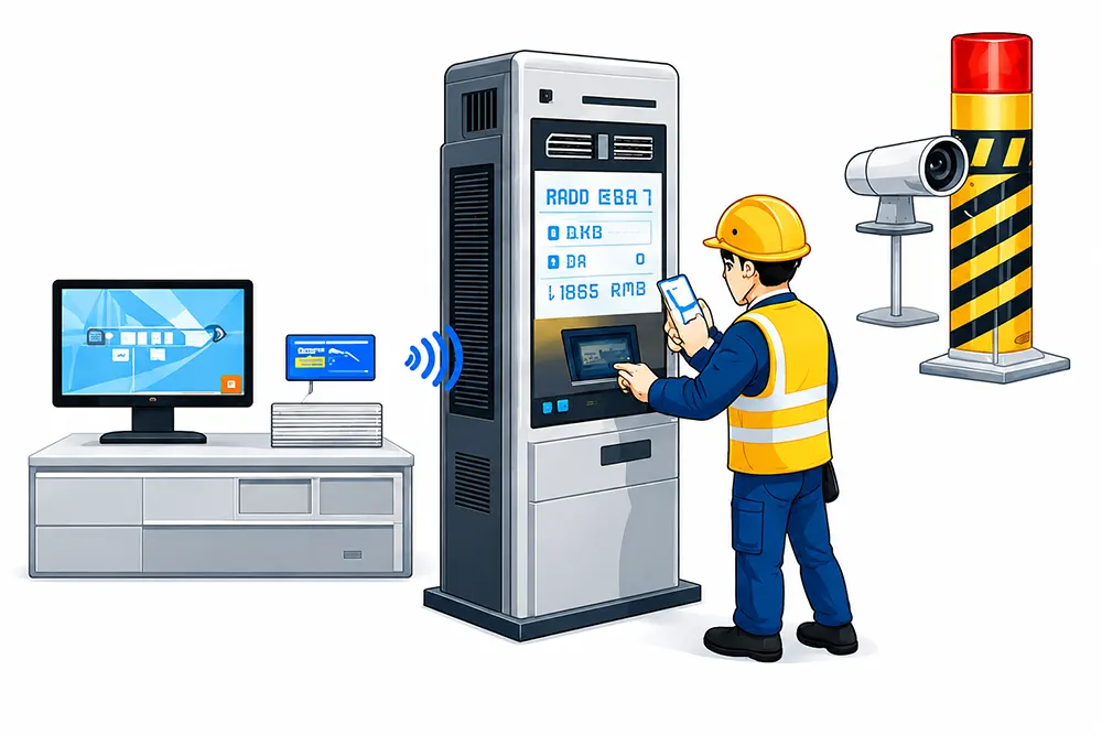 RFID 출입 키오스크