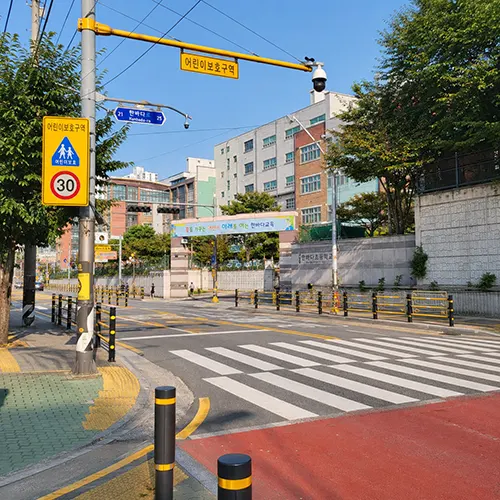 학교 주변 통학로