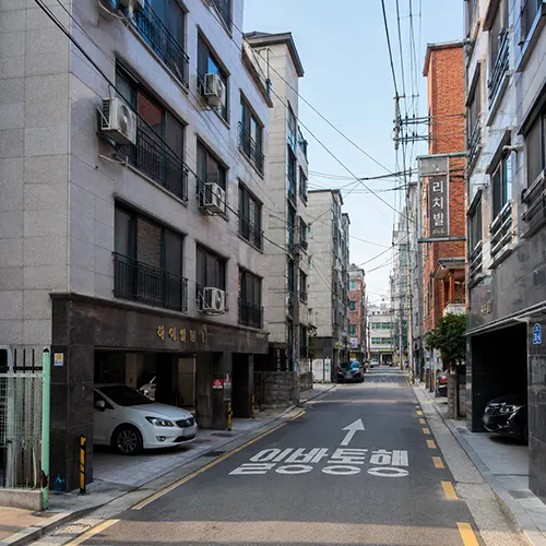 원룸 밀집지역