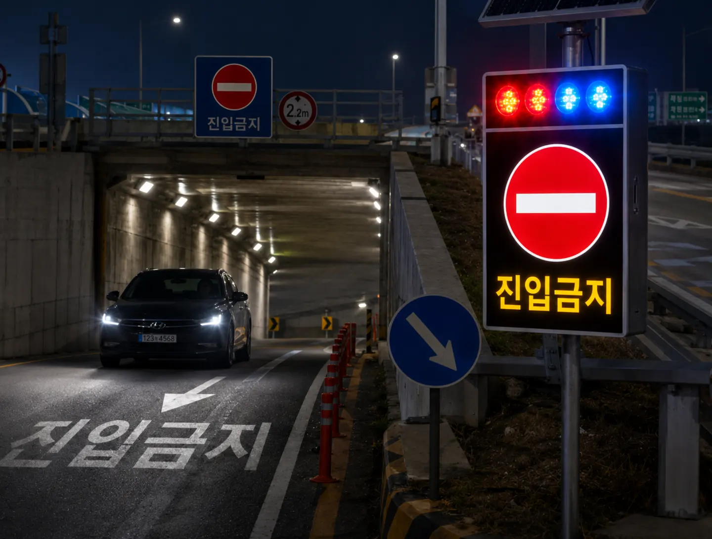 역주행 자동감지 및 경보 시스템