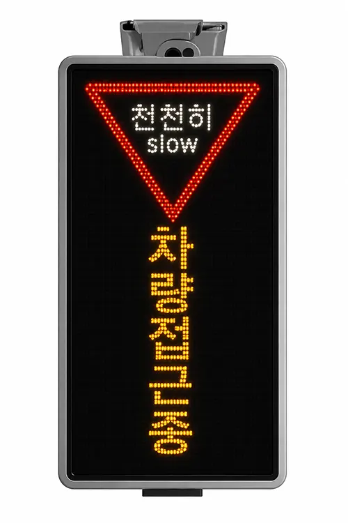 경고표지(발광형)